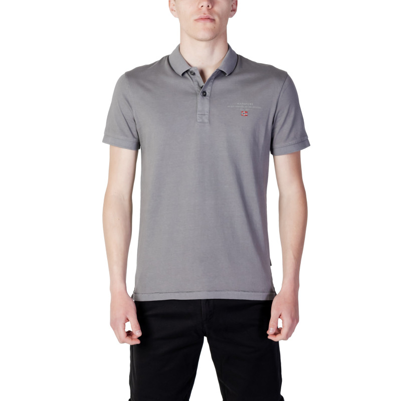 Napapijri Polo T-shirts NP0A4GB4 Grey