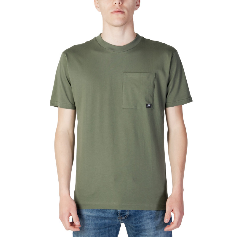 New Balance T-shirts MT31542 Green