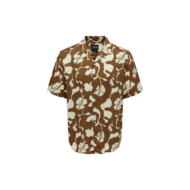 Only & Sons Shirts 22024907 Brown