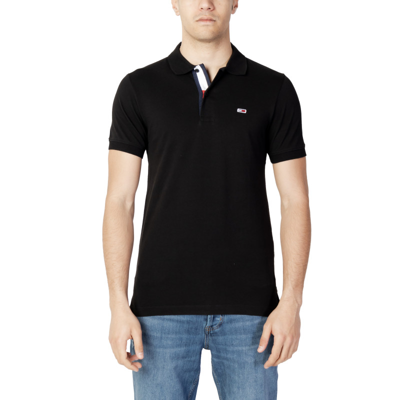 Tommy Hilfiger Jeans Polo T-shirts DM0DM15370 Black