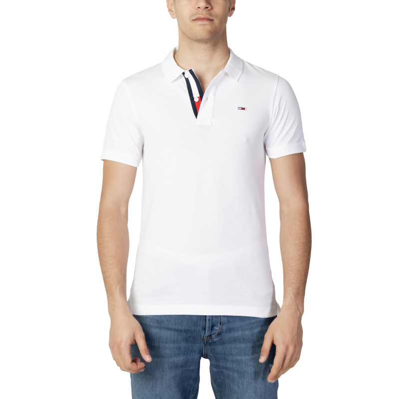 Tommy Hilfiger Jeans Polo T-shirts DM0DM15370 White