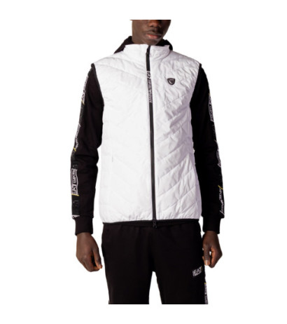 Ea7 Gilet 8NPQ03 PNE1Z White