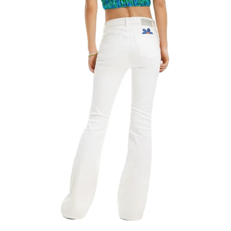 Desigual Jeans 23SWDD73 White