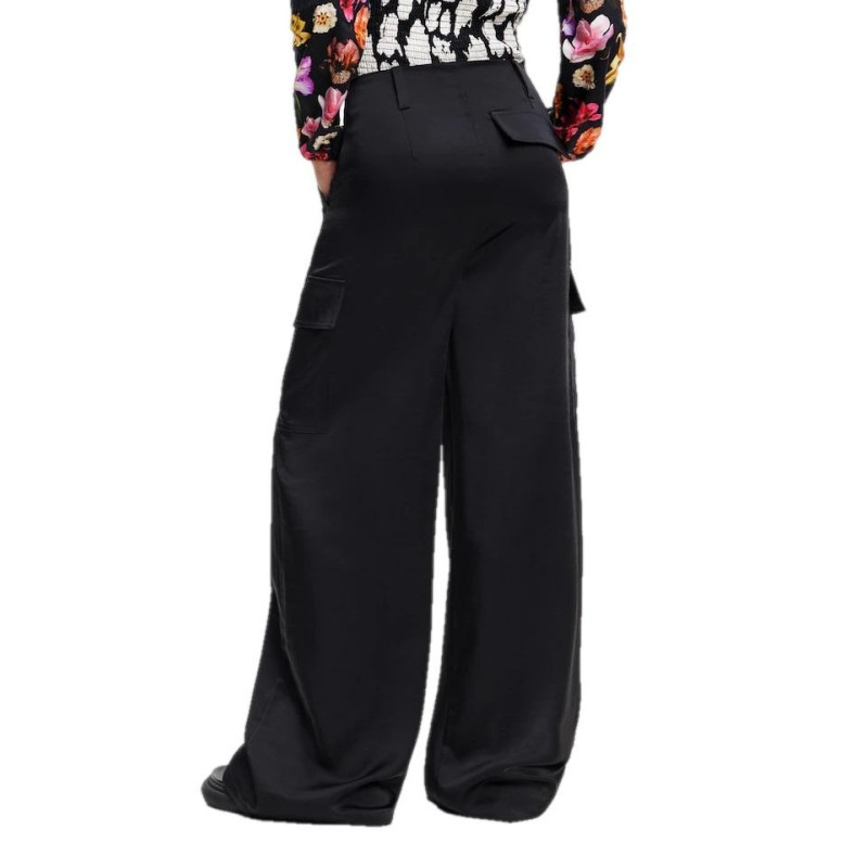 Desigual Trousers 23SWPW13 Black