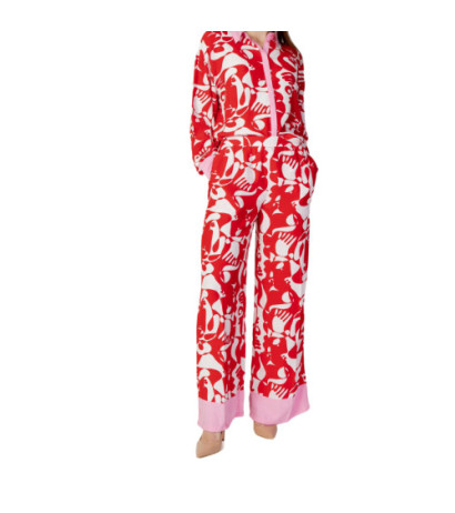 Vila Clothes Trousers 14085303 Red