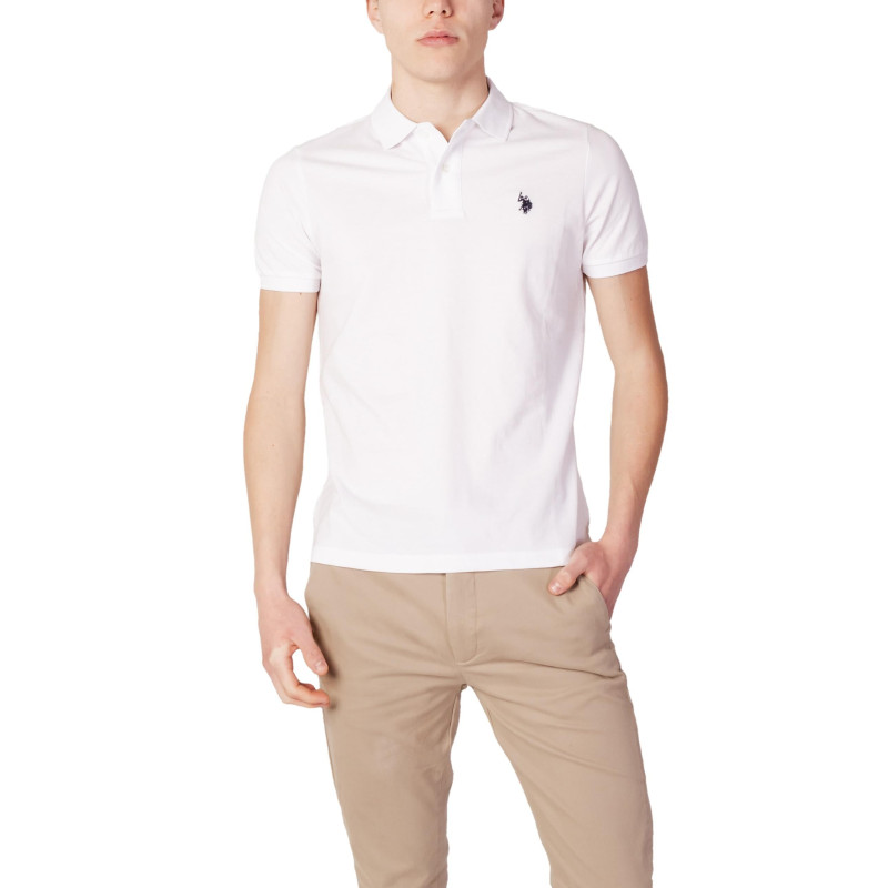 U s  Polo Assn  Polo T-shirts WH7_1035638_Bianco White