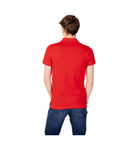 Tommy Hilfiger Jeans Polo T-shirts TJM SLIM PLACKET POL Red