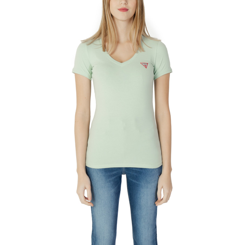 Guess T-shirts W2YI45J1311 Green