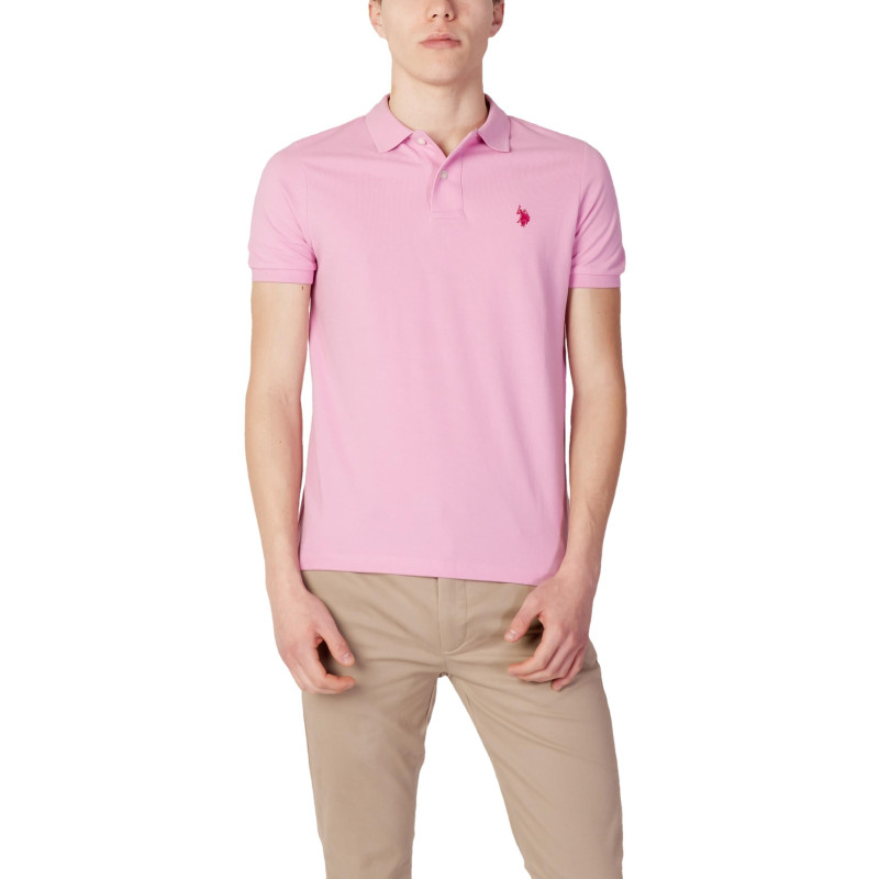 U s  Polo Assn  Polo T-shirts WH7_103563145_Rosa Pink