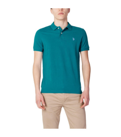 U s  Polo Assn  Polo T-shirts WH7_103563144_Petrolio Blue