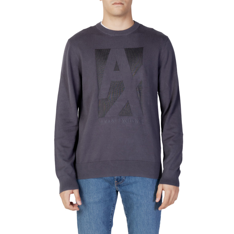 Armani Exchange Knitwear 6LZM1G ZMU7Z Grey