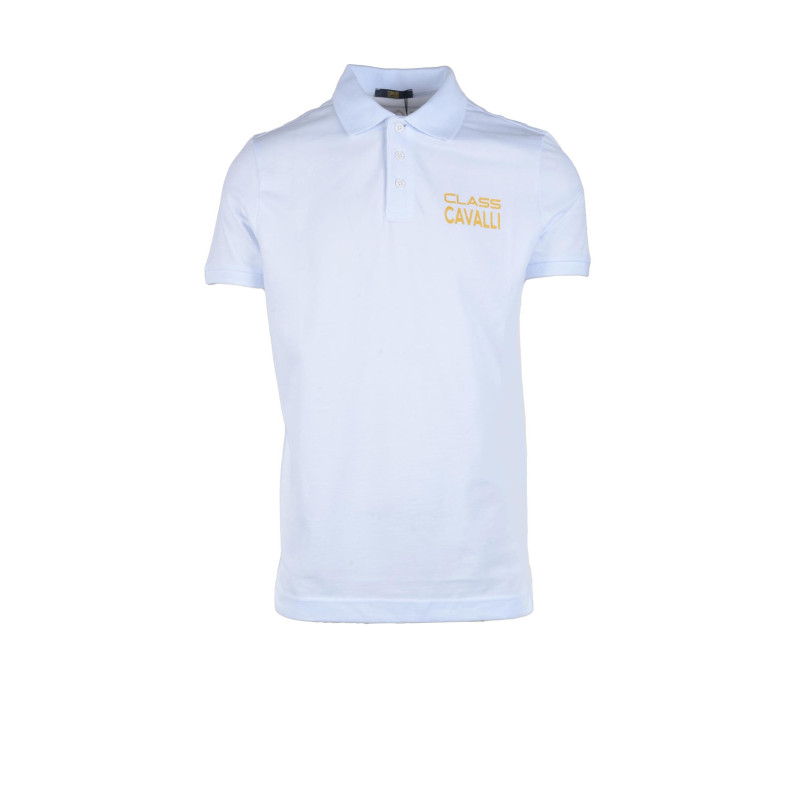 Cavalli Class Polo T-shirts 1001618 Bianco White