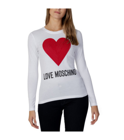 Love Moschino T-shirts W4G5233E1951 White