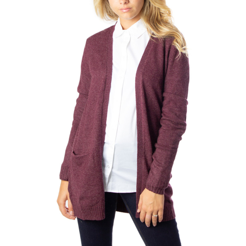 Vila Clothes Cardigan WH7_24920151_Viola Bordeaux