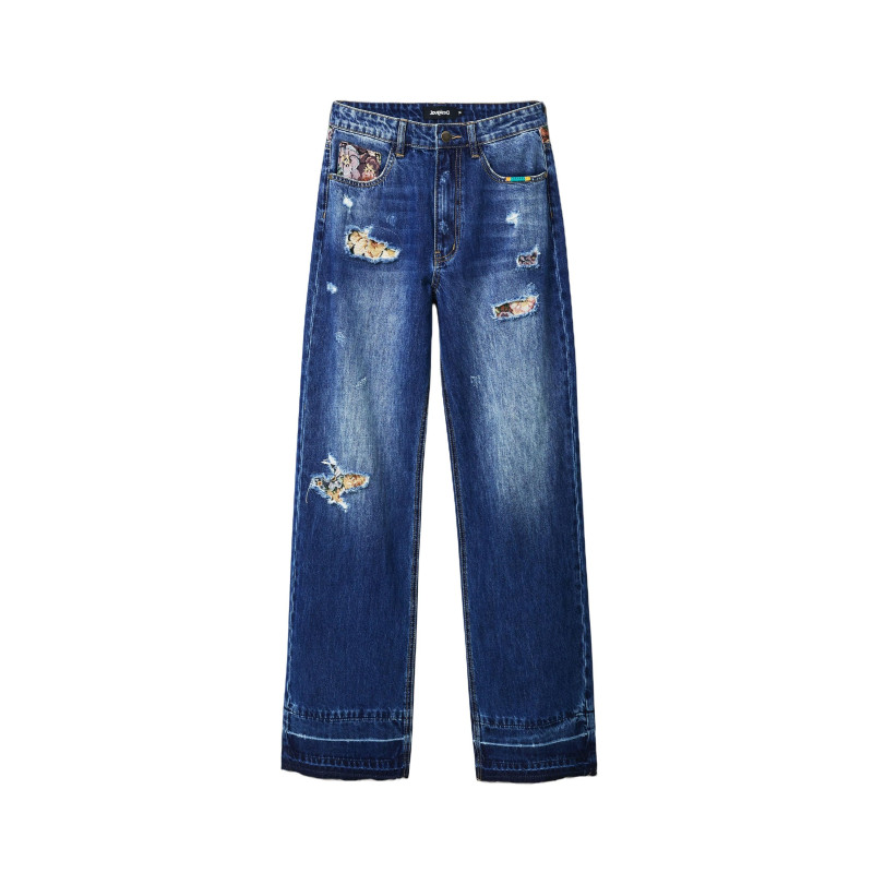 Desigual Jeans 22WWDD41 Blue