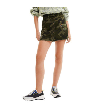 Desigual Skirt 22WWFN01 Green