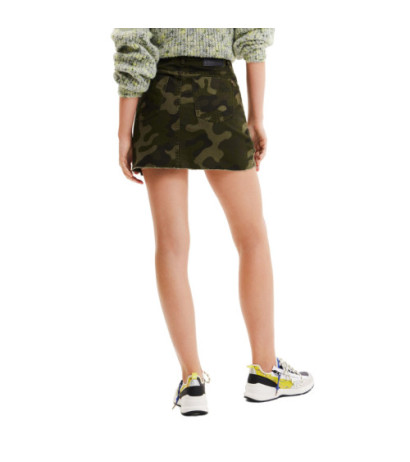 Desigual Skirt 22WWFN01 Green