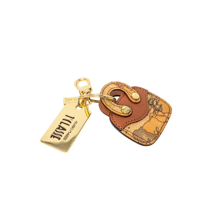 Alviero Martini Prima Classe Key-ring KEY HOLDER MINI BAG Beige