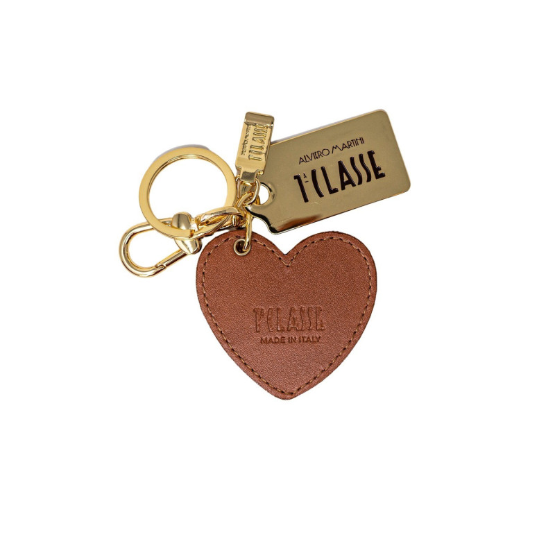 Alviero Martini Prima Classe Key-ring KEY HOLDER HEART Beige