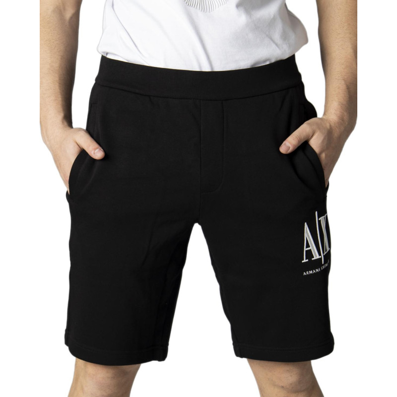 Armani Exchange Shorts 8NZSPA ZJ1ZZ Black