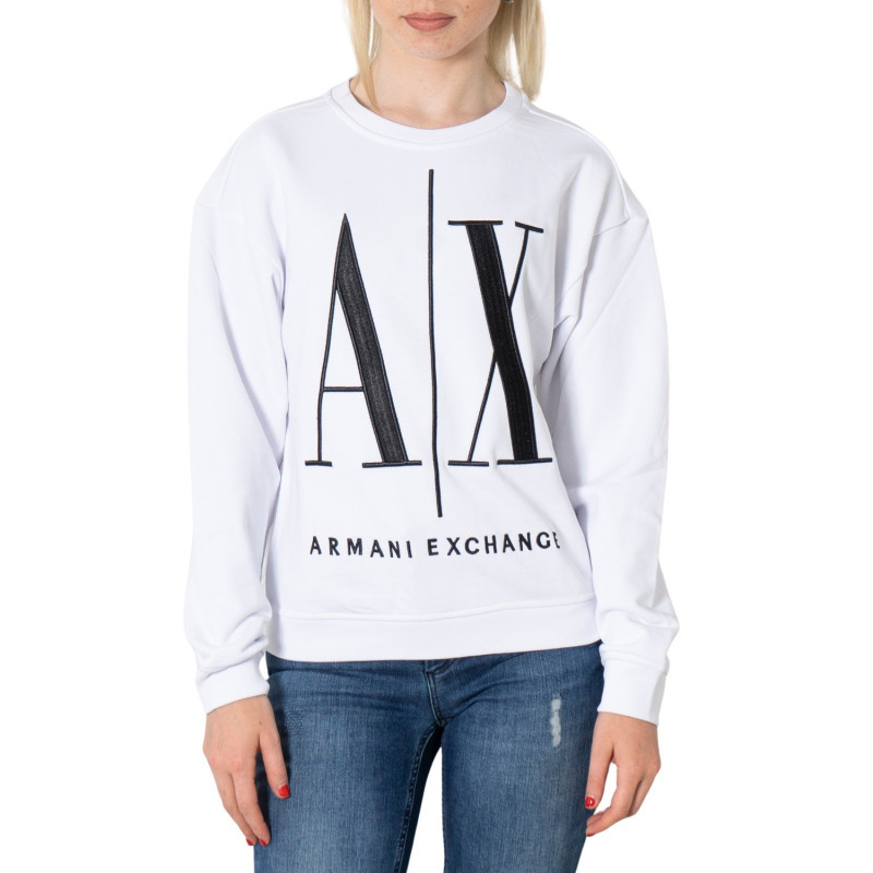 Armani Exchange Sweatshirts 8NYM02 YJ68Z White