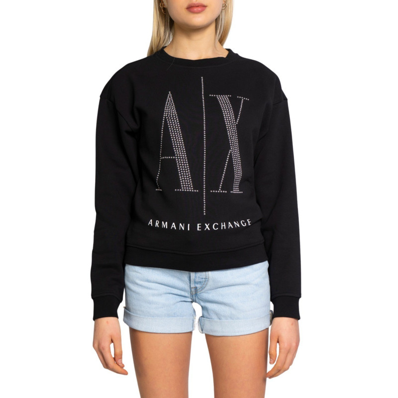 Armani Exchange Sweatshirts 8NYM01 YJ68Z Black