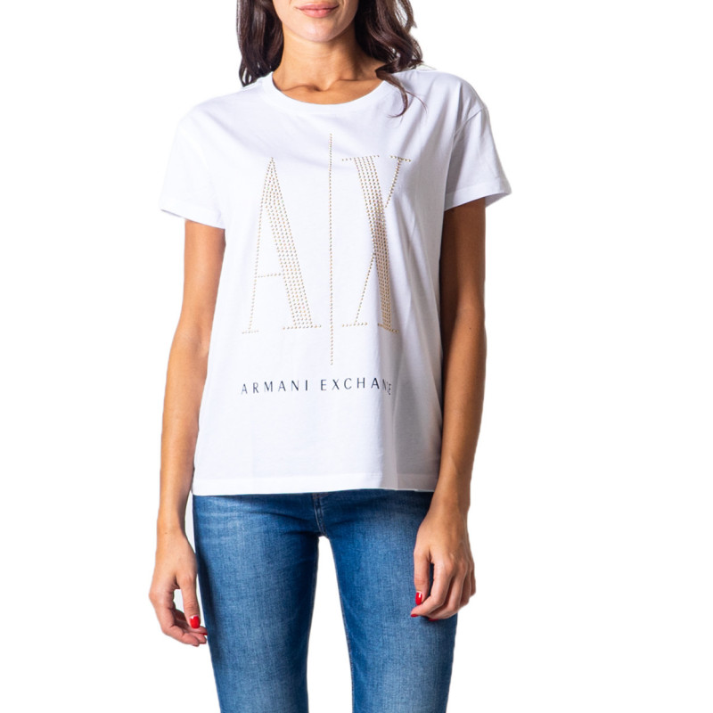 Armani Exchange T-shirts 8NYTDX YJG3Z White