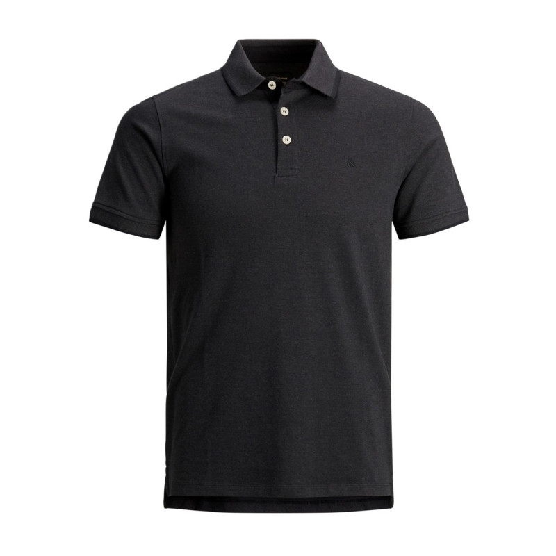 Jack & Jones Polo T-shirts WH7_42206138_Grigio_Scuro Black