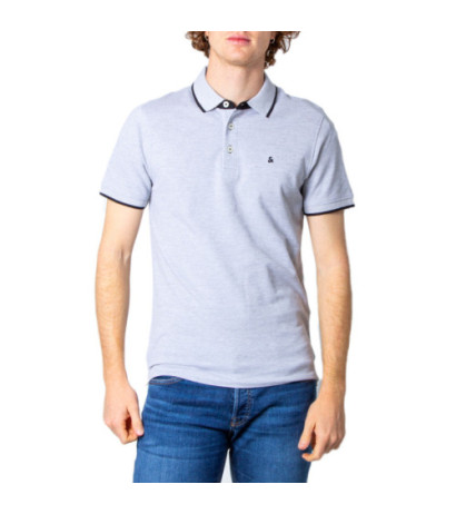 Jack & Jones Polo T-shirts WH7_42206137_Grigio_Chiaro Grey