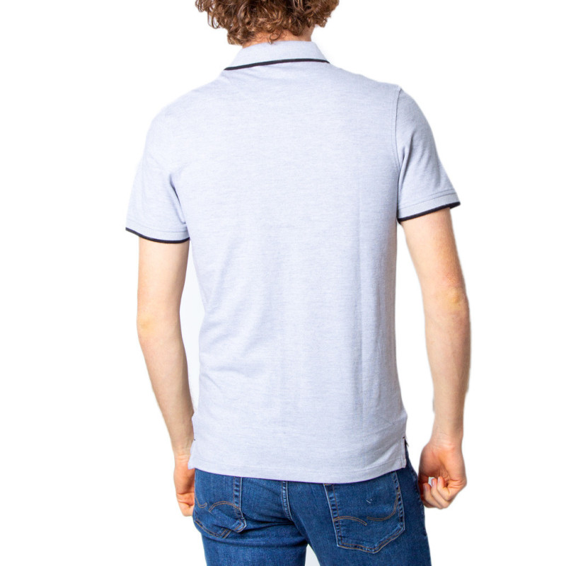 Jack & Jones Polo T-shirts WH7_42206137_Grigio_Chiaro Grey