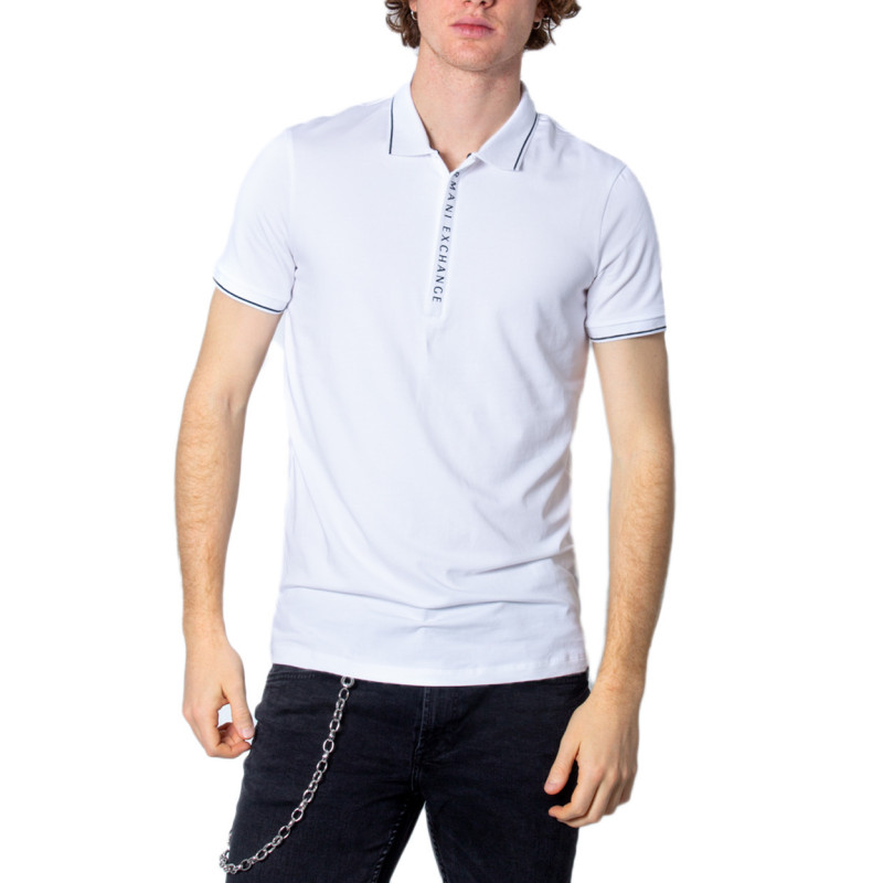 Armani Exchange Polo T-shirts 8NZF71 ZJH2Z White