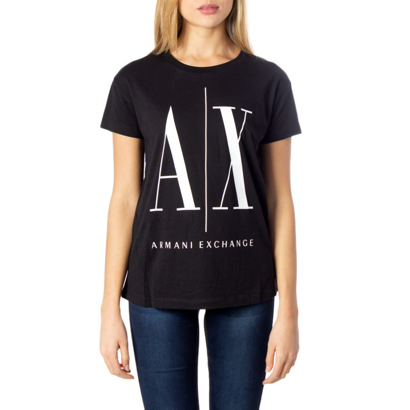 Armani Exchange T-shirts 8NYTCX YJG3Z Black