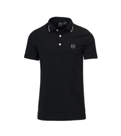 Armani Exchange Polo T-shirts 8NZF70 Z8M9Z Black