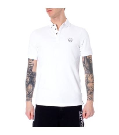 Armani Exchange Polo T-shirts 8NZF91 ZJ81Z White