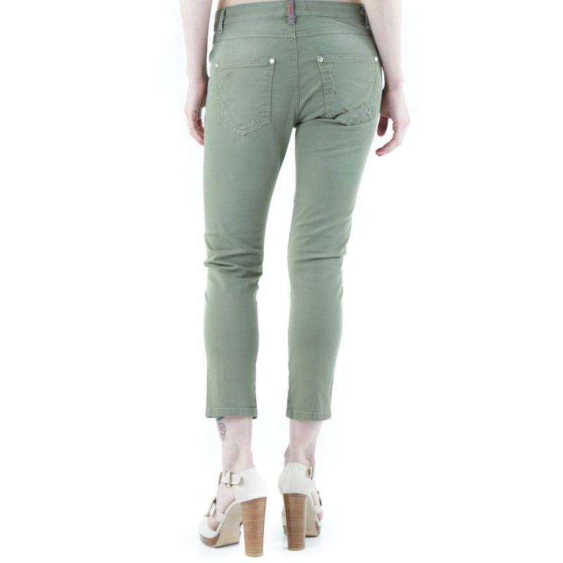 Sexy Woman Trousers WH4-J3169 Green