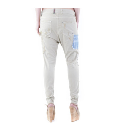 Sexy Woman Trousers WH4-J3165 Beige