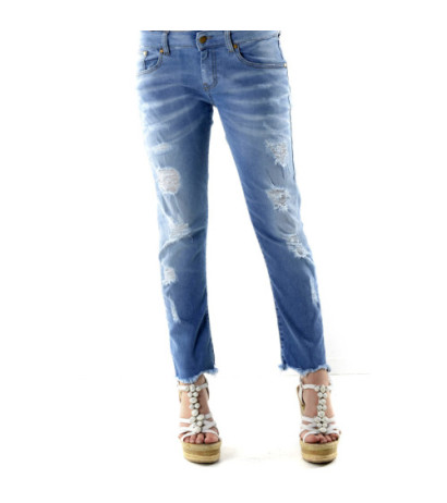 Sexy Woman Jeans WH4-J3178 Light Blue