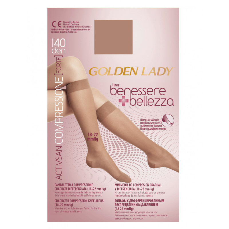 Golden Lady socks to the knees