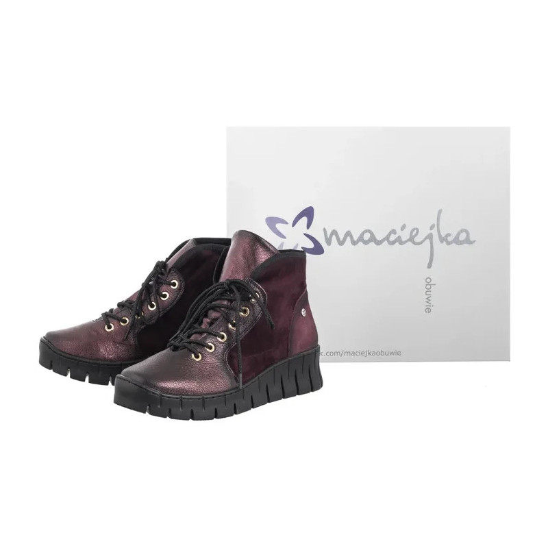 Maciejka Zielone/Złote 06702-09/00-8 (MA1292-b) shoes