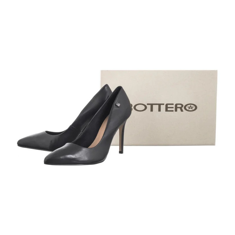 Bottero Czarne 354701 Preto (BO90-a) high heels