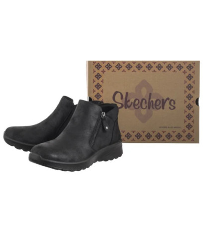 Skechers Lovely Vibe Fall In Bloom Black 158952/BBK (SK195-a) shoes