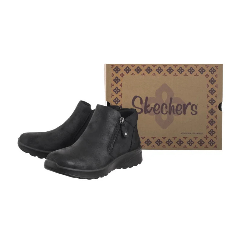 Skechers Lovely Vibe Fall In Bloom Black 158952/BBK (SK195-a) shoes