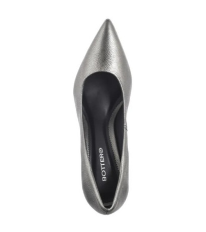 Bottero Srebrne 353701 Pewter 24 (BO87-c) high heels