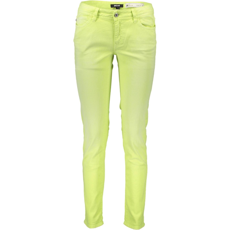 Just cavalli trousers S04LA0118-N31408 Yellow