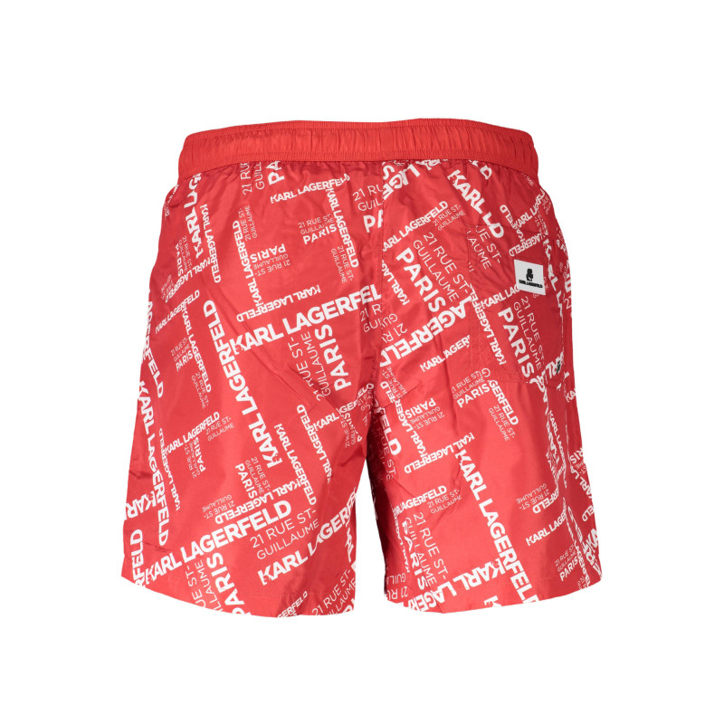 Karl lagerfeld beachwear a towel KL20MBM08 Red