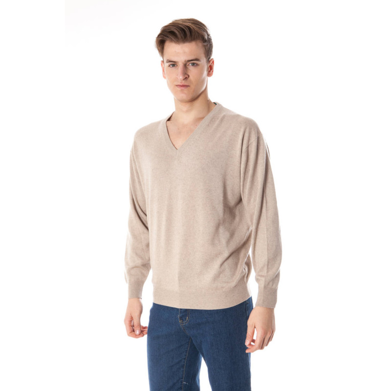 Yuko sweater YUKO-V Beige