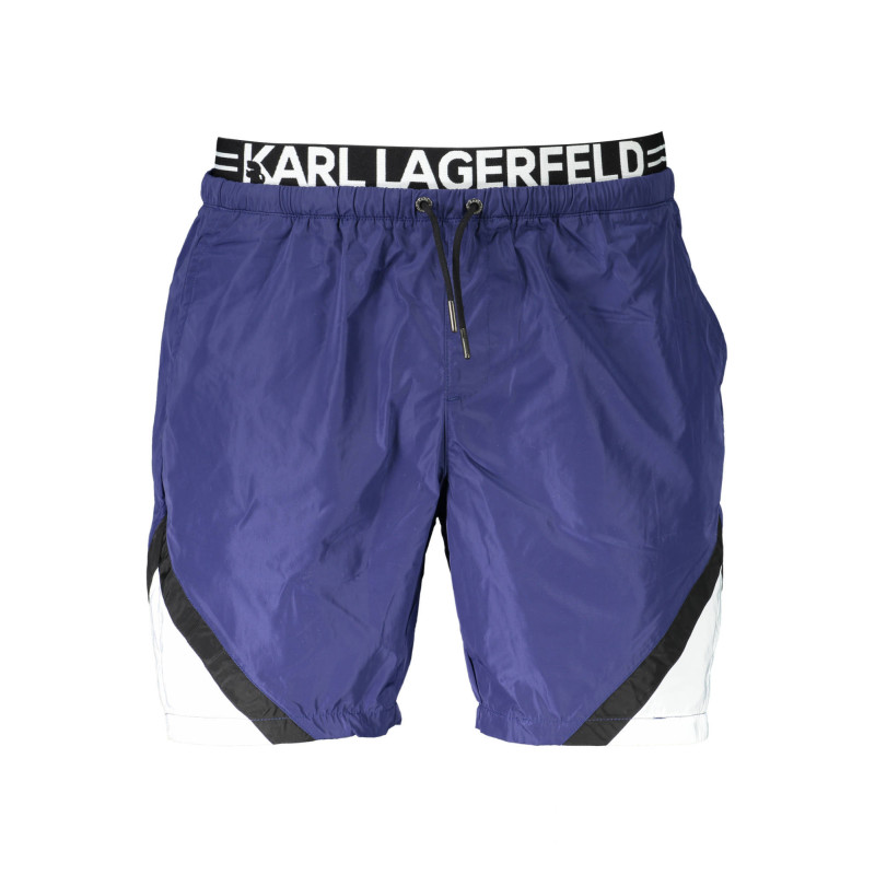 Karl lagerfeld beachwear a towel KL20MBM05 Blue