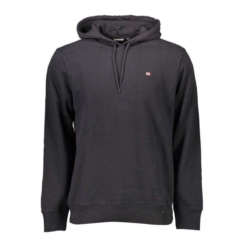 Napapijri sweatshirt NP0A4FQV-BALIS-HOOD Black