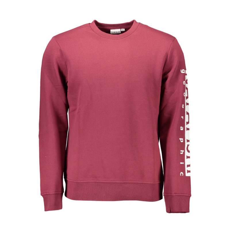 Napapijri sweatshirt NP0A4FQN-BADAS-C Red