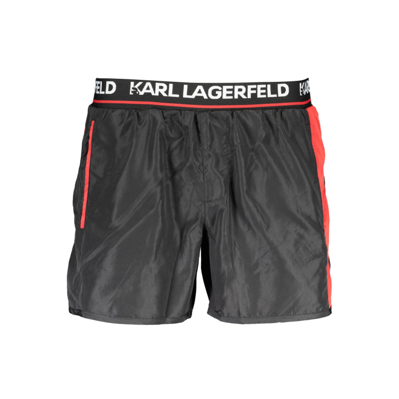 Karl lagerfeld beachwear a towel KL21MBS04 Black